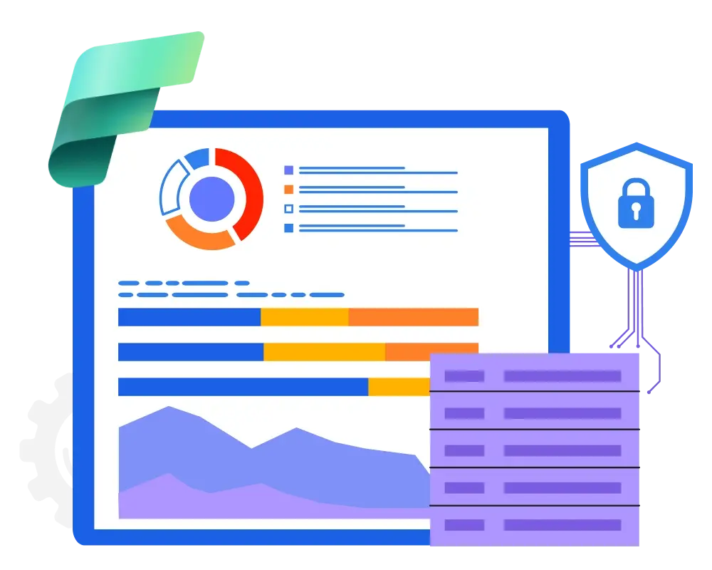 Enterprise Data Platform on Fabric for Secure, Scalable Analytics