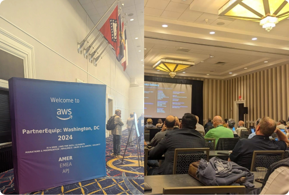 Part of the AWS Partner Equip 2024 in Washington, DC